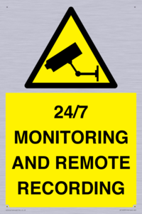 24/7 MONITORING AND REMOTE RECORDING